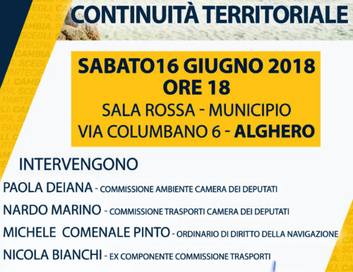 Convegno M5s Alghero Continuità territoriale e Turismo – I video di tutti gli interventi e del dibattito finale